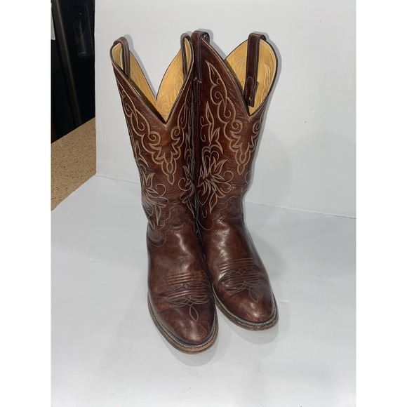Women’s Justin cowboy boots size 7 C brown western main image 5